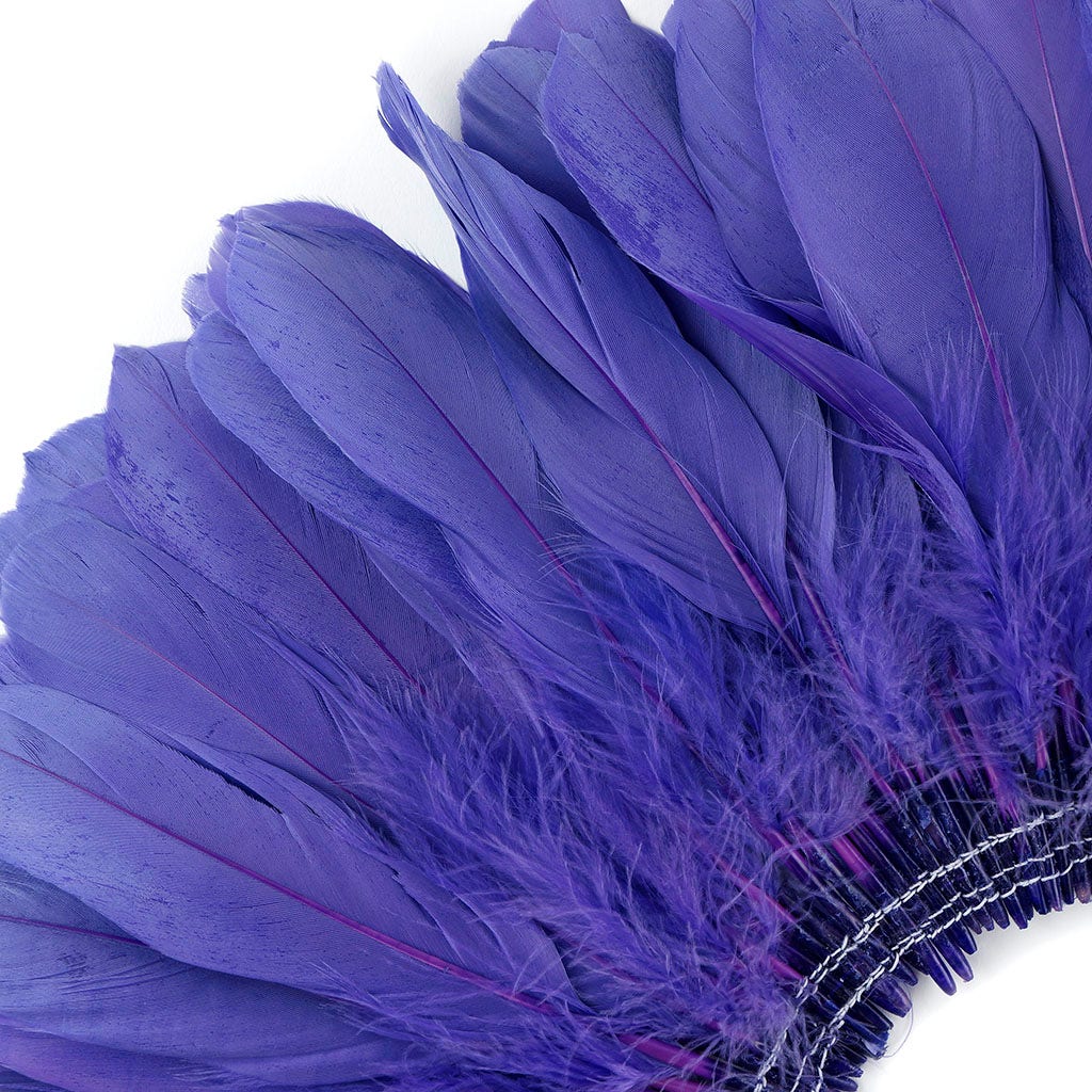 Goose Parried Pallets Dyed 0.50YD Lavender - Feathers