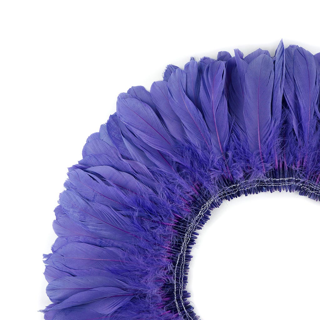 Goose Parried Pallets Dyed 0.50YD Lavender - Feathers