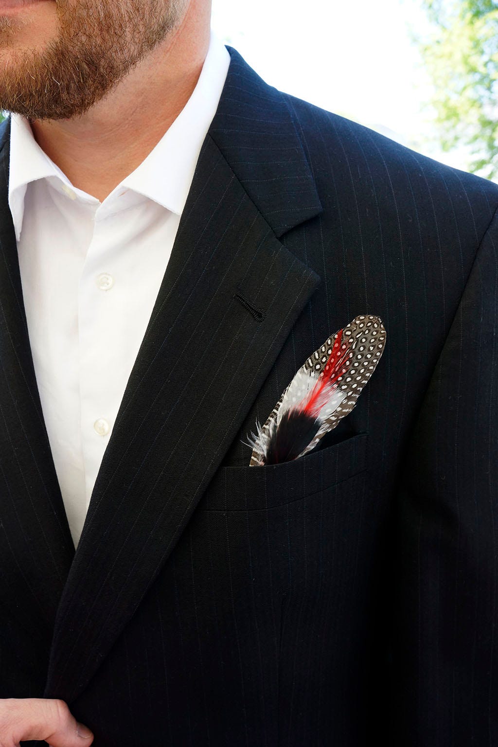 Guinea Rooster Turkey Feather Hat Trims - Black - Red - White - Natural - Feathers