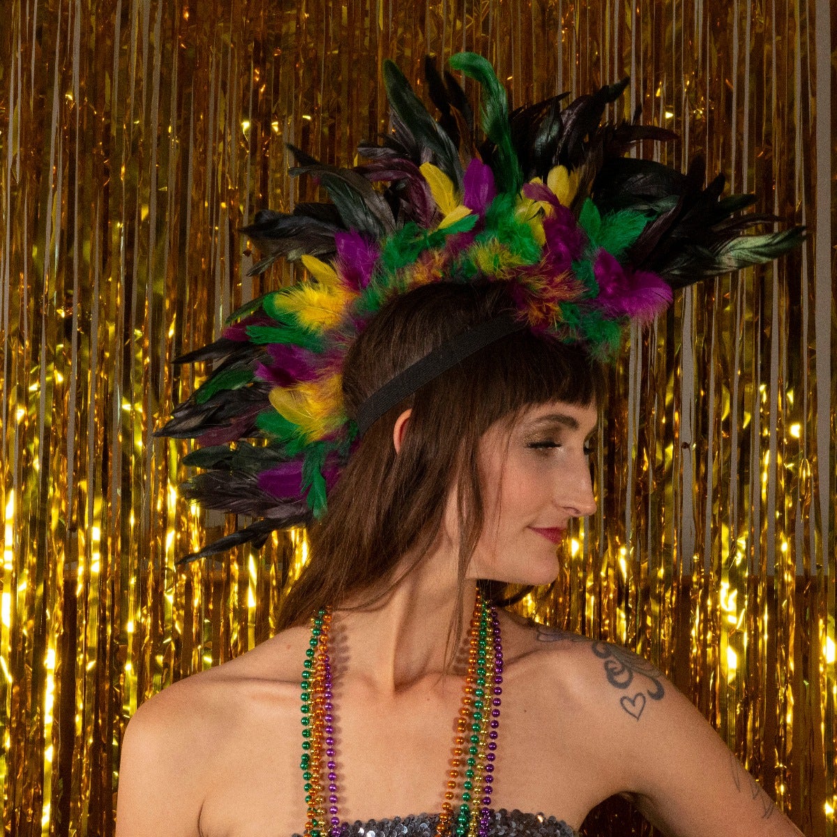 Feather Mohawk - Coque - Mardi Gras