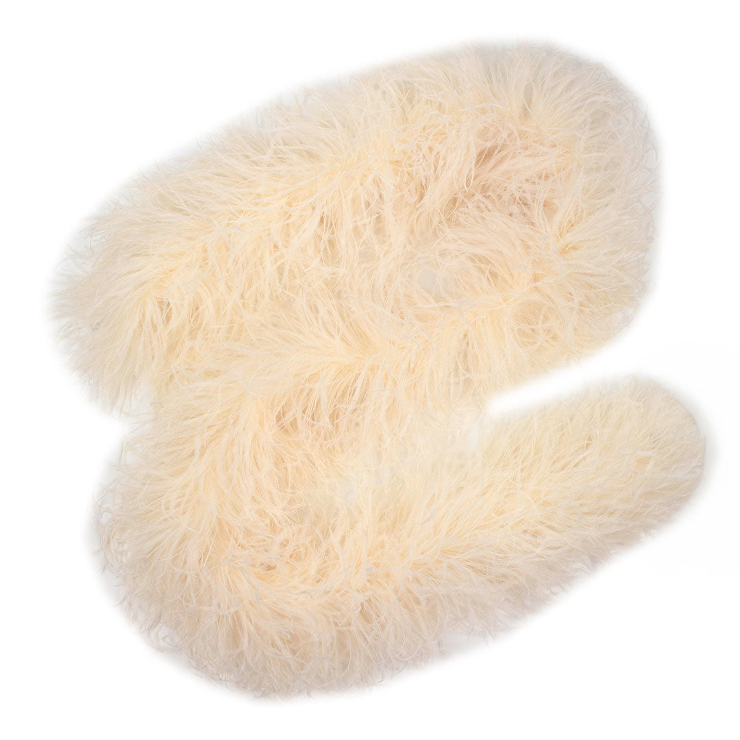 Ivory 6 Ply Ostrich Feather Boa