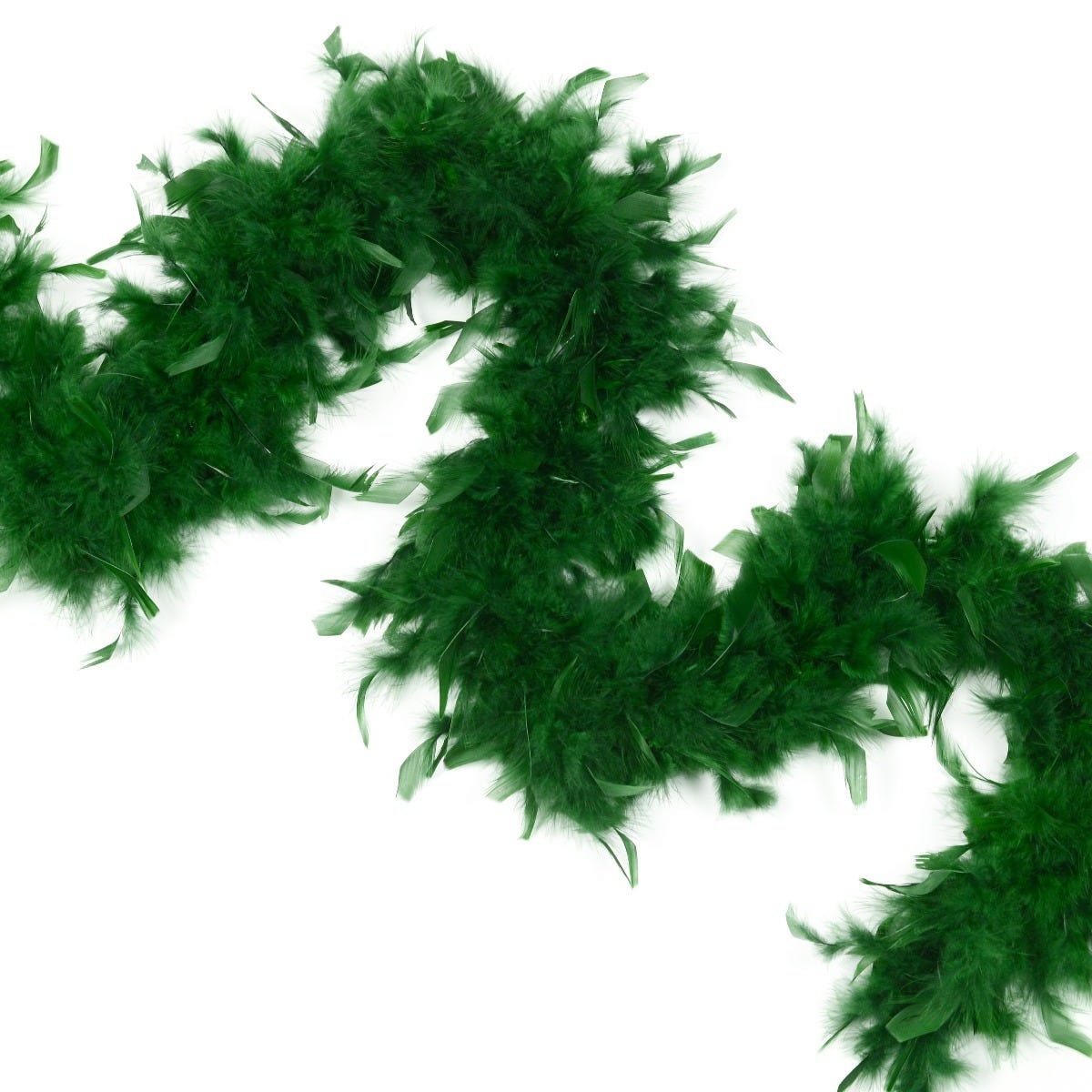Chandelle Feather Boa - Heavyweight  - Juniper