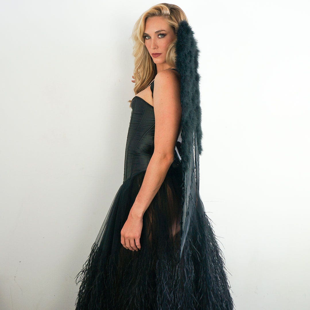 Large Angel Costume Wings-Black - Feathers