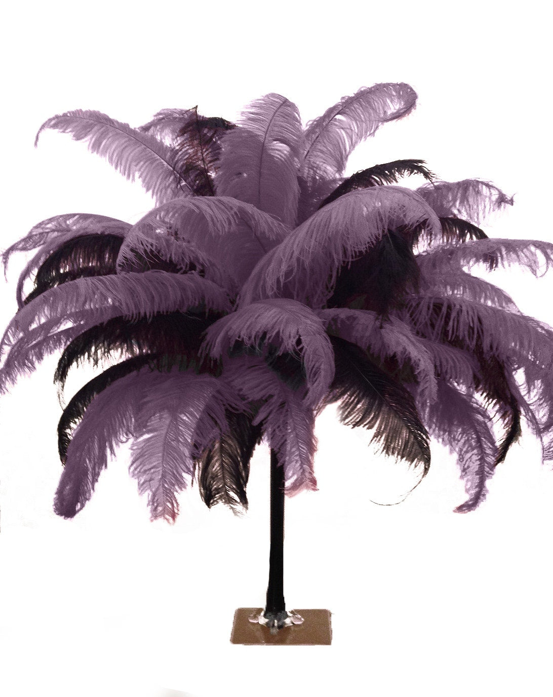 Large Ostrich Feathers - 18-24’’ Spads - Amethyst - Ostrich Feathers