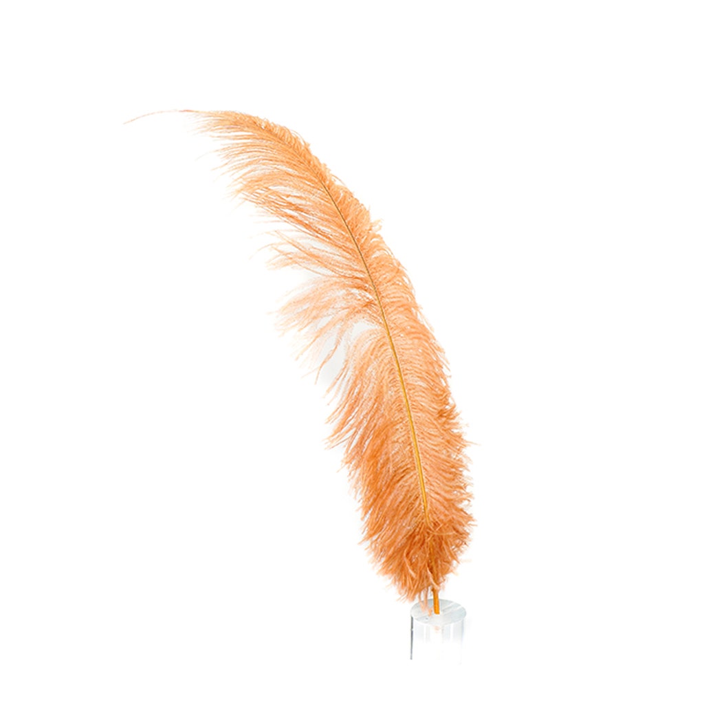 Large Ostrich Feathers - 18-24’’ Spads - Cinnamon - 1 piece - Ostrich Feathers