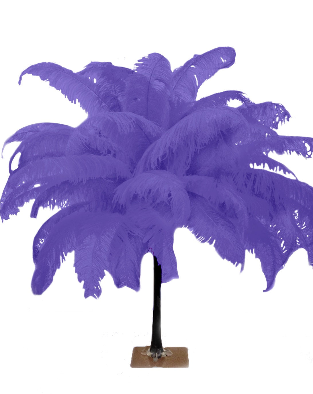 Large Ostrich Feathers - 18-24’’ Spads - Lavender - Ostrich Feathers