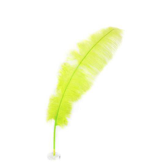 Large Ostrich Feathers - 18-24’’ Spads - Lime - Ostrich Feathers