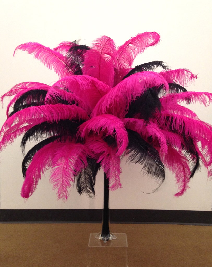 Large Ostrich Feathers - 18-24’’ Spads - Pink Orient - Ostrich Feathers