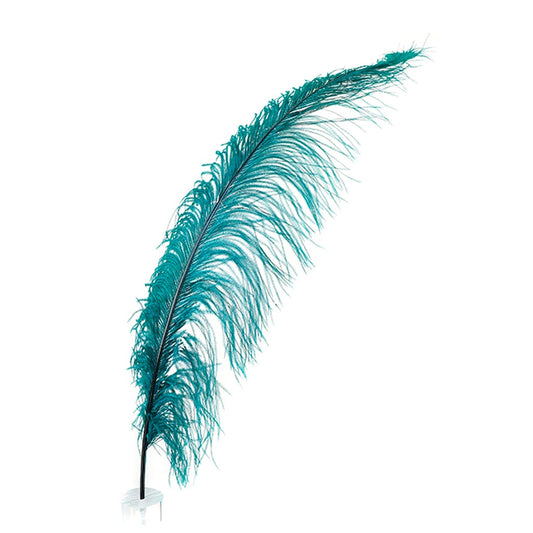 Large Ostrich Feathers - 18-24’’ Spads - Teal - Ostrich Feathers