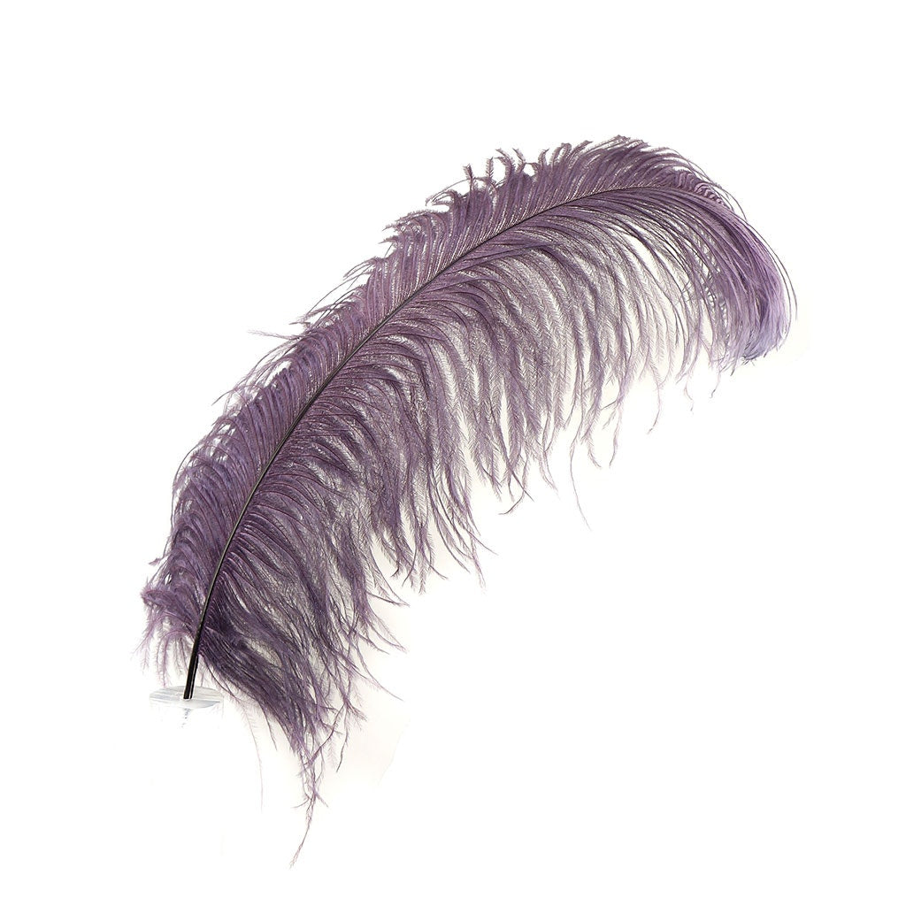 Large Ostrich Feathers - 20-25’’ Prime Femina Plumes - Amethyst - 1 piece - Ostrich Feathers