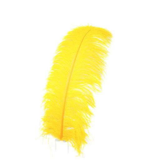 Large Ostrich Feathers - 20-25’’ Prime Femina Plumes - Gold - Ostrich Feathers