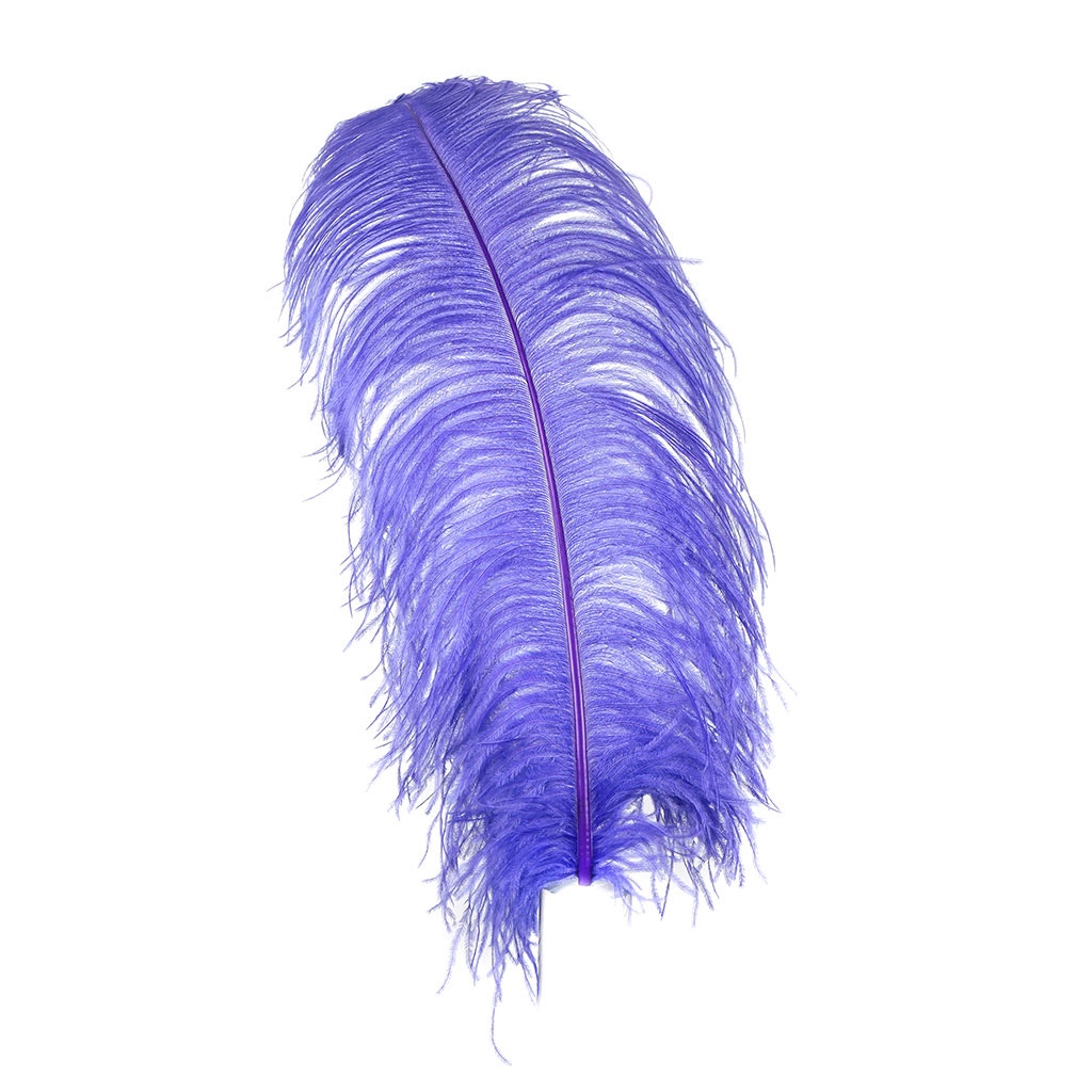 Large Ostrich Feathers - 20-25’’ Prime Femina Plumes - Lavender - 1 piece - Ostrich Feathers