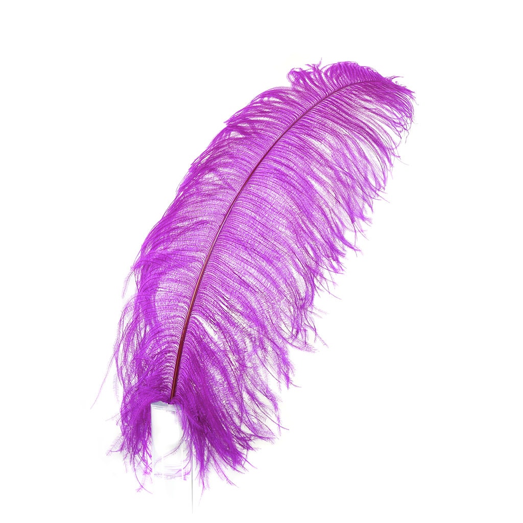 Large Ostrich Feathers - 20-25’’ Prime Femina Plumes - Very Berry - Ostrich Feathers