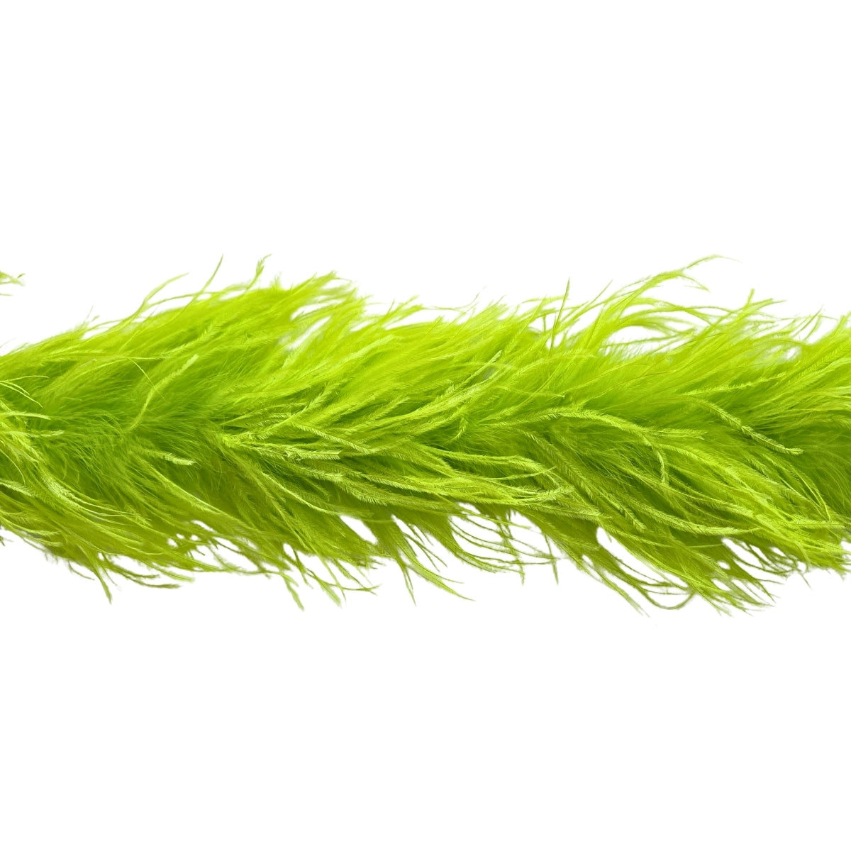 Lime Green 2 Ply Ostrich Feather Boa