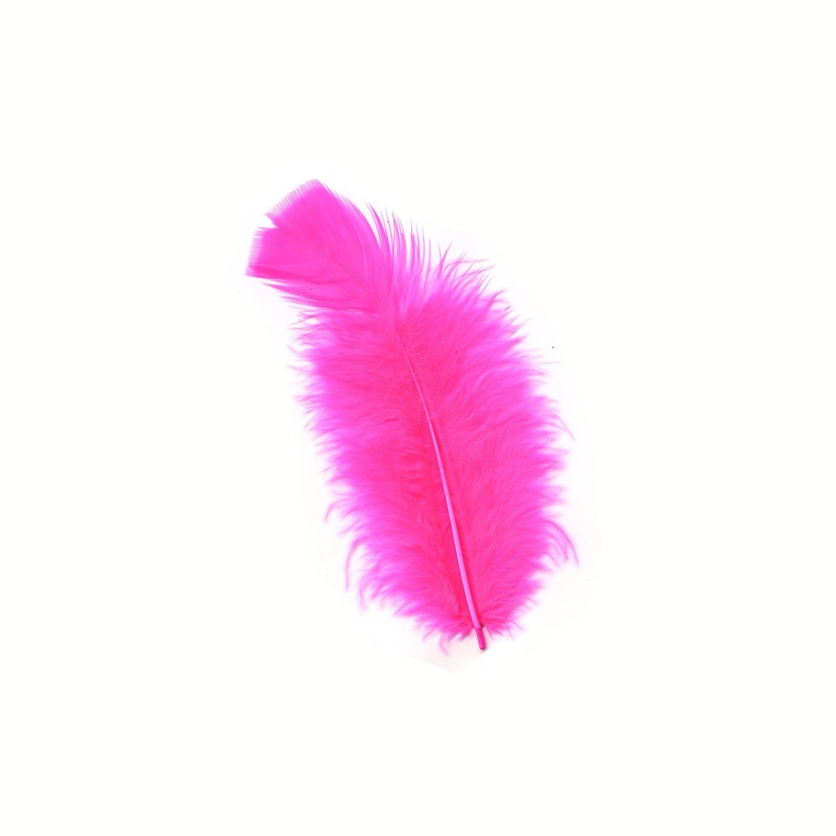 Loose Turkey Flats Dyed Feathers-Pink Orient - Feathers