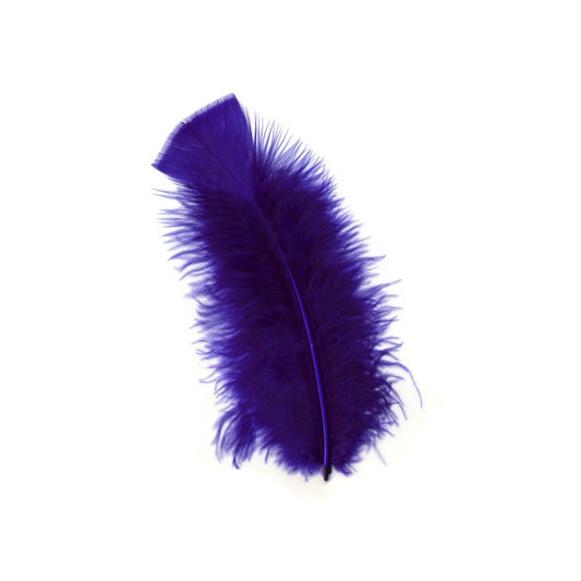 Loose Turkey Flats Dyed Feathers-Regal - Feathers