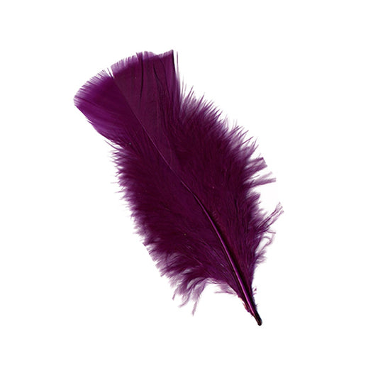 Loose Turkey Flats Dyed - Purple - Feathers