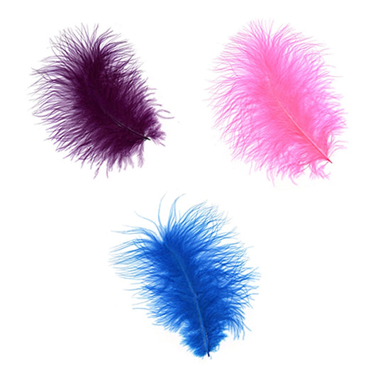 Loose Turkey Marabou Mix Dyed - Mask - Feathers