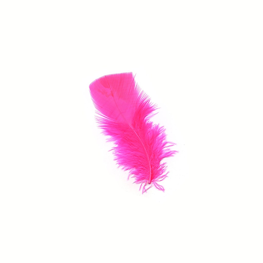 Loose Turkey Plumage Dyed - Pink Orient - Feathers