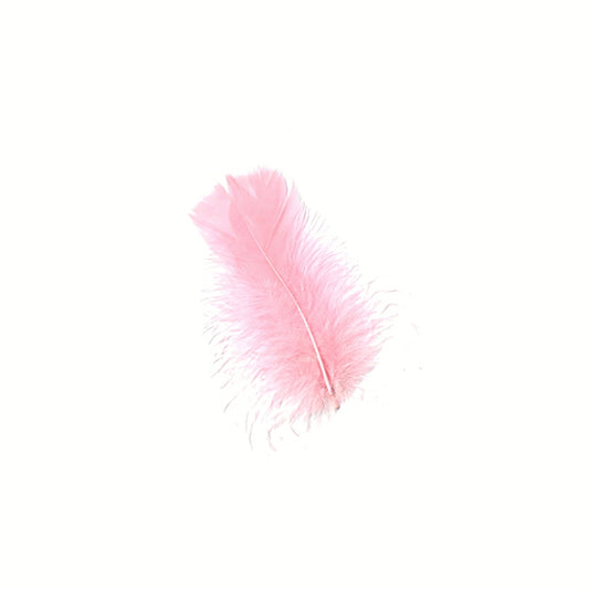 Loose Turkey Plumage Feathers - Candy Pink - Feathers