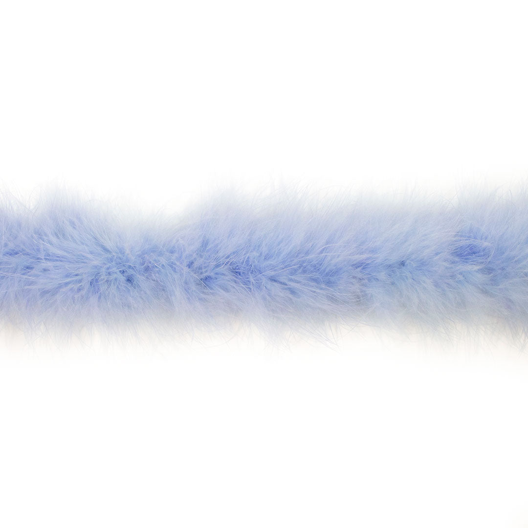 Marabou Boas Solid Colors - Sky Blue - 2.5’’ X 2YRDS - Feathers