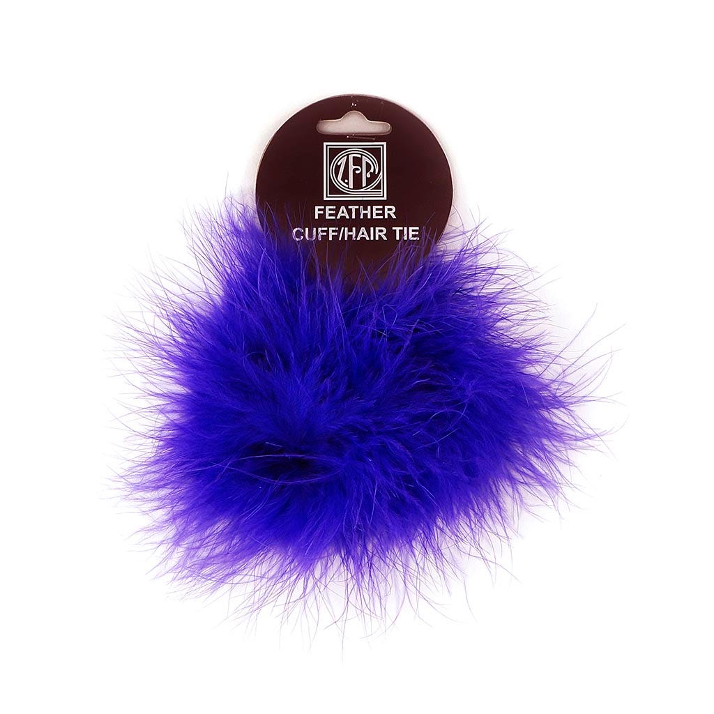 Marabou Cuffs & Hair Ties - Regal - Feathers