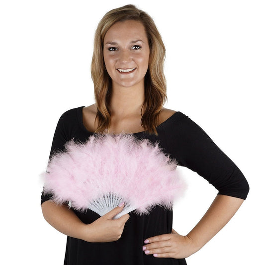 Marabou Economy Feather Fan Candy Pink - Feathers