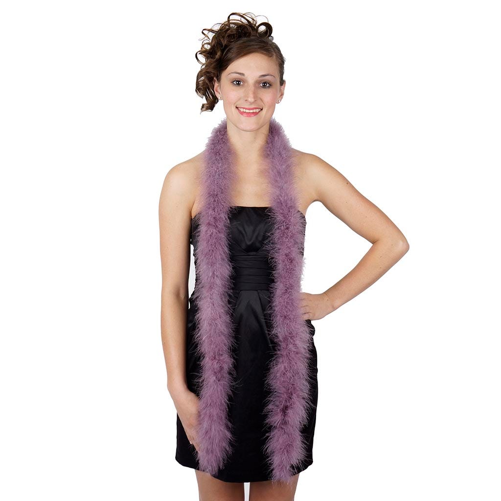 Marabou Feather Boa - Mediumweight - Amethyst - Marabou Boa