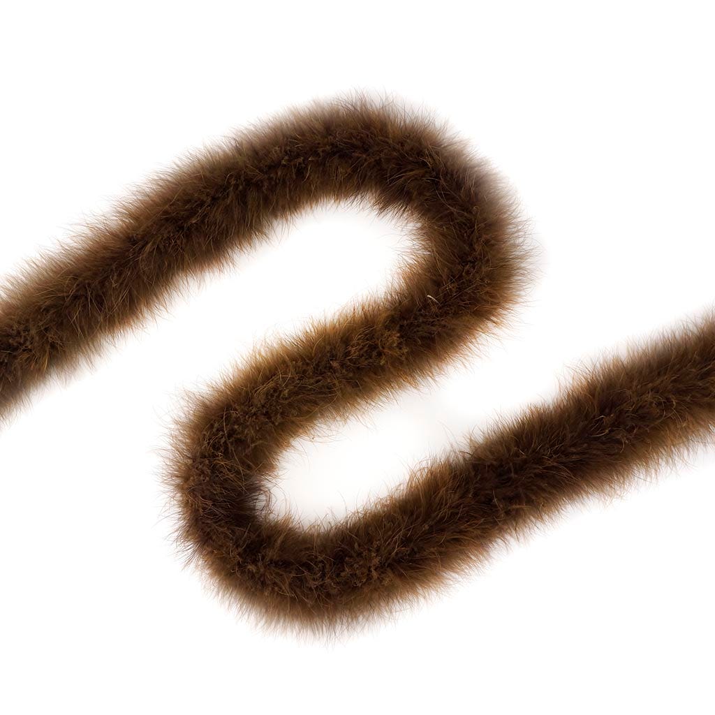 Marabou Feather Boa - Mediumweight - Brown - Marabou Boa