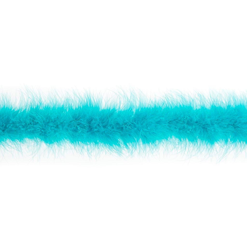 Marabou Feather Boa - Mediumweight - Dark Aqua - Marabou Boa