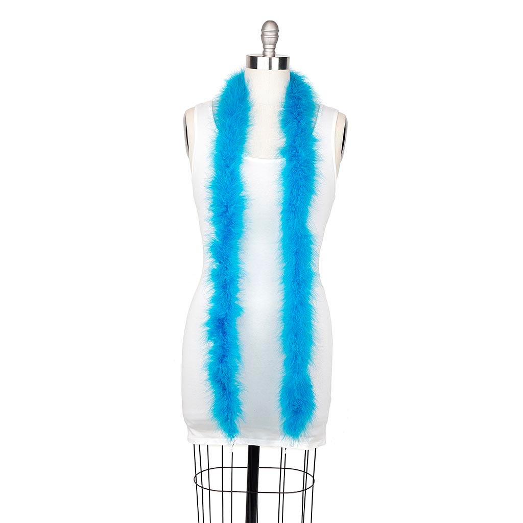 Marabou Feather Boa - Mediumweight - Dark Turquoise - Marabou Boa