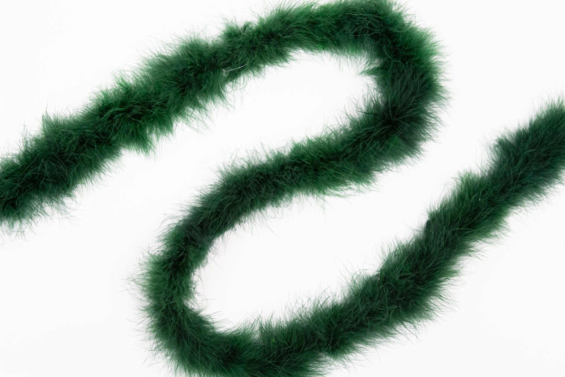 Marabou Feather Boa - Mediumweight - Forest Green - Marabou Boa