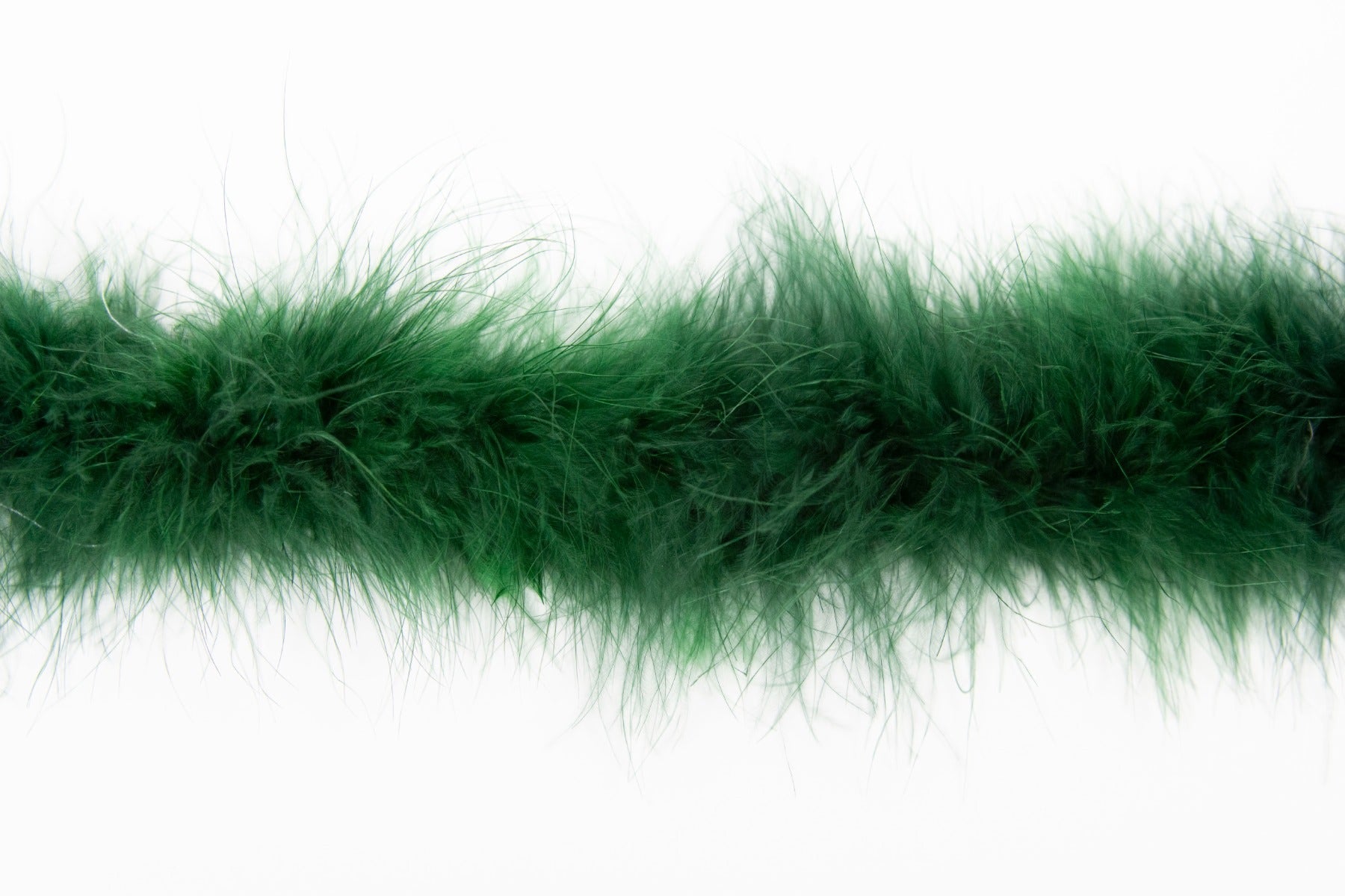 Marabou Feather Boa - Mediumweight - Forest Green - Marabou Boa