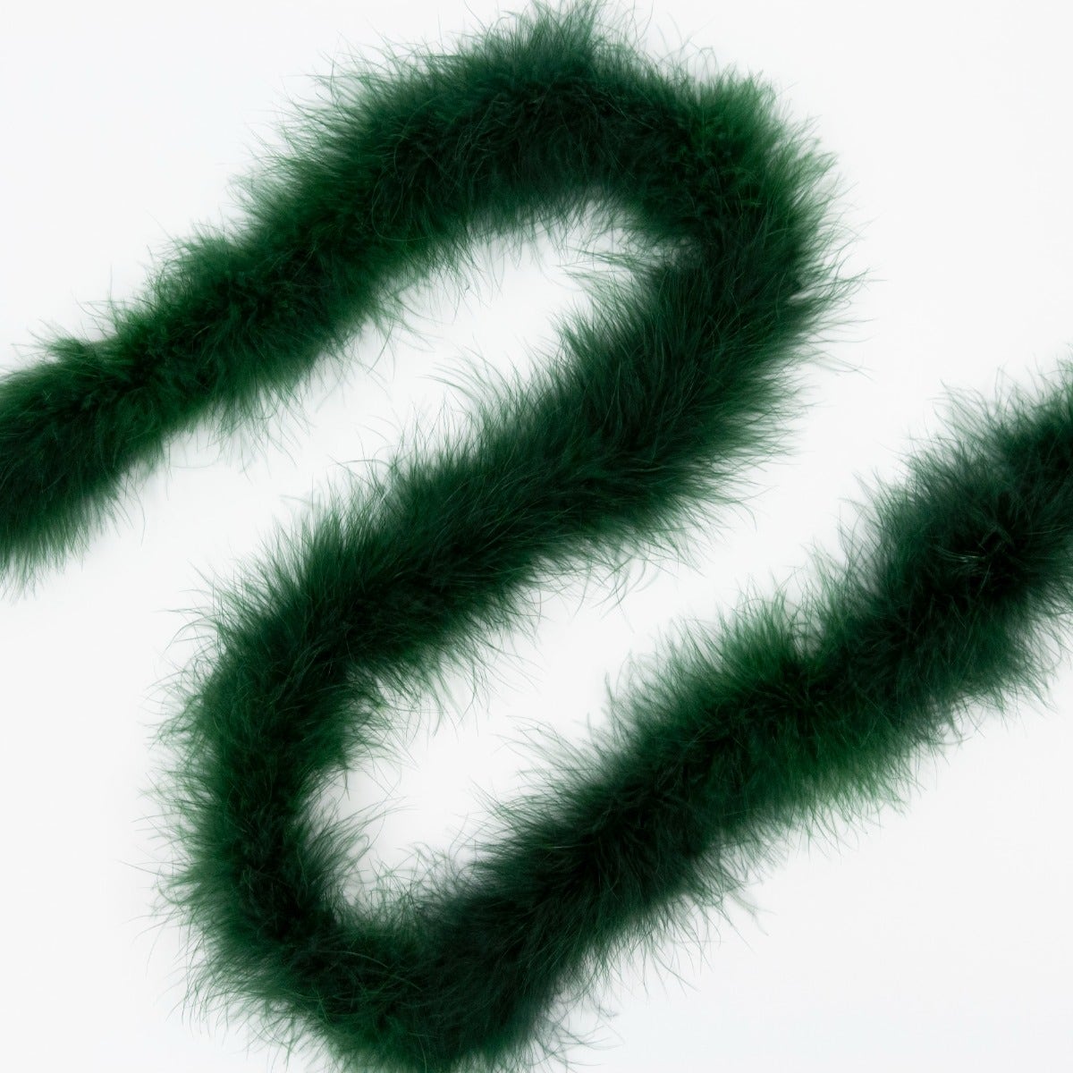 Marabou Feather Boa - Mediumweight - Forest Green - Marabou Boa