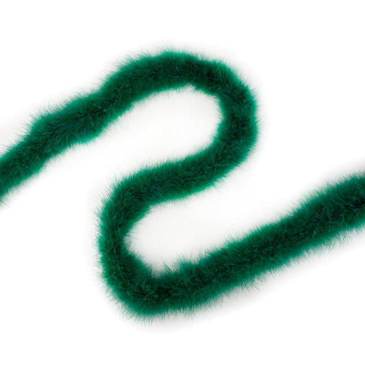 Marabou Feather Boa - Mediumweight - Hunter Green - Marabou Boa