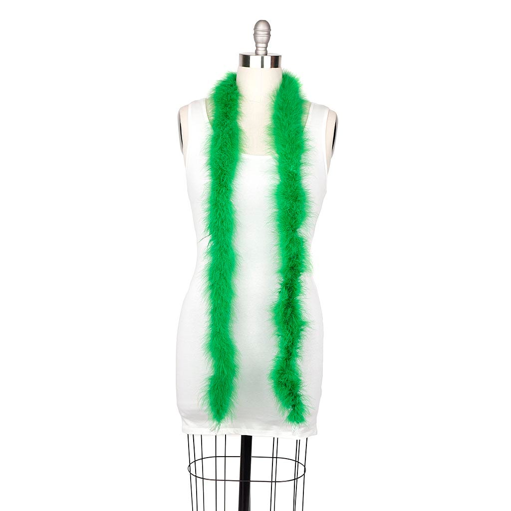 Marabou Feather Boa - Mediumweight - Kelly - Marabou Boa