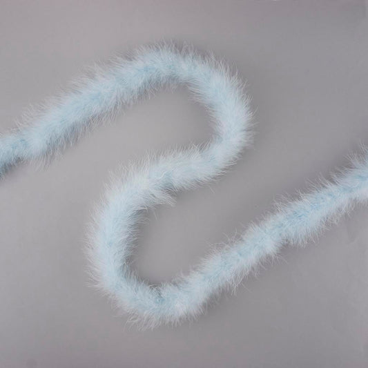 Marabou Feather Boa - Mediumweight - Light Blue - Marabou Boa