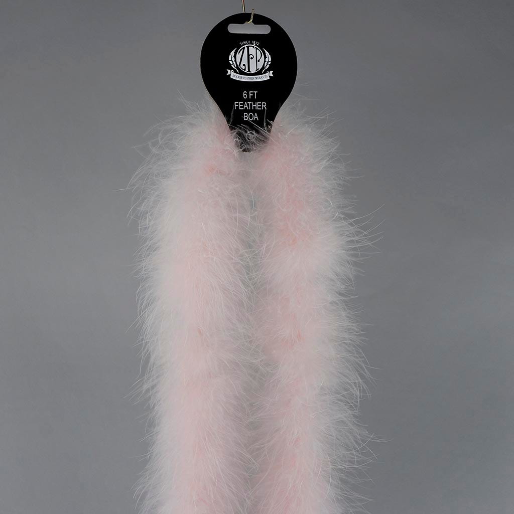 Marabou Feather Boa - Mediumweight - Light Pink - Marabou Boa