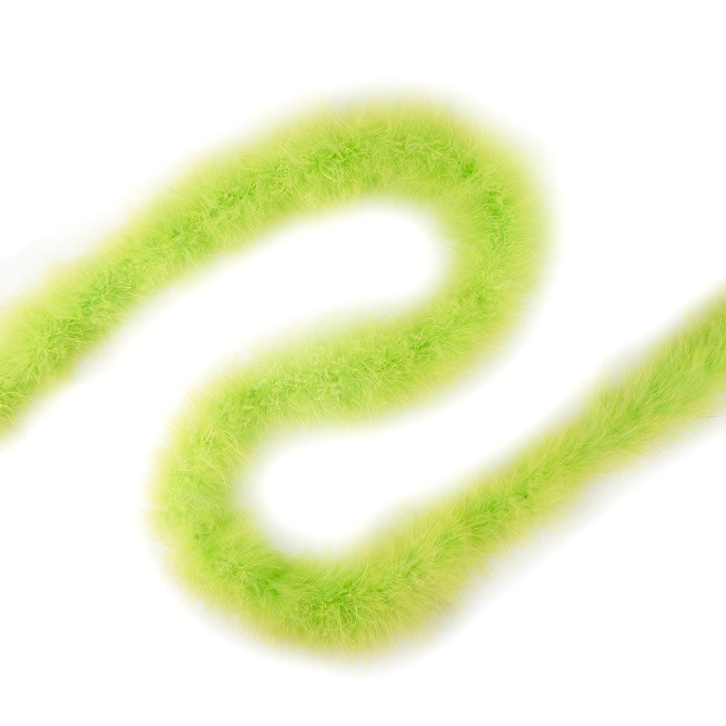 Marabou Feather Boa - Mediumweight - Lime - Marabou Boa