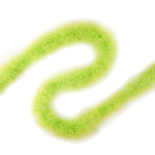 Marabou Feather Boa - Mediumweight - Lime - Marabou Boa