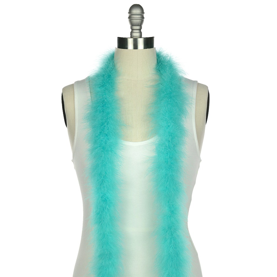 Marabou Feather Boa - Mediumweight - Mint - Marabou Boa