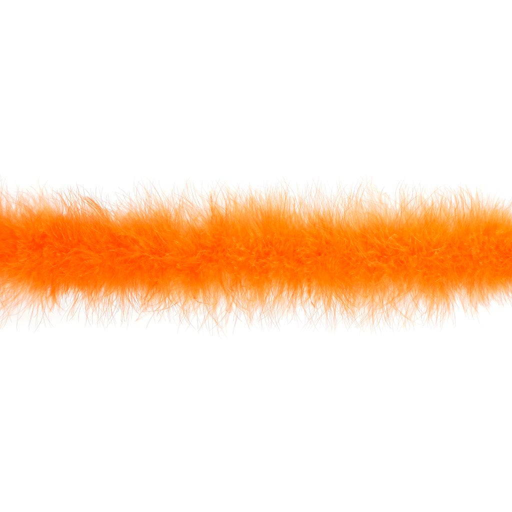 Marabou Feather Boa - Mediumweight - Orange - Marabou Boa