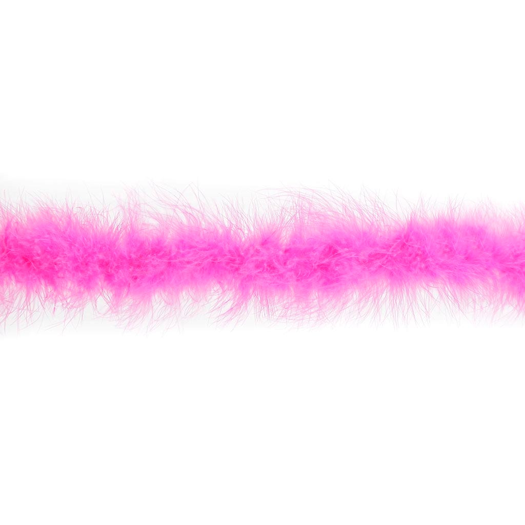 Marabou Feather Boa - Mediumweight - Pink Orient - Marabou Boa