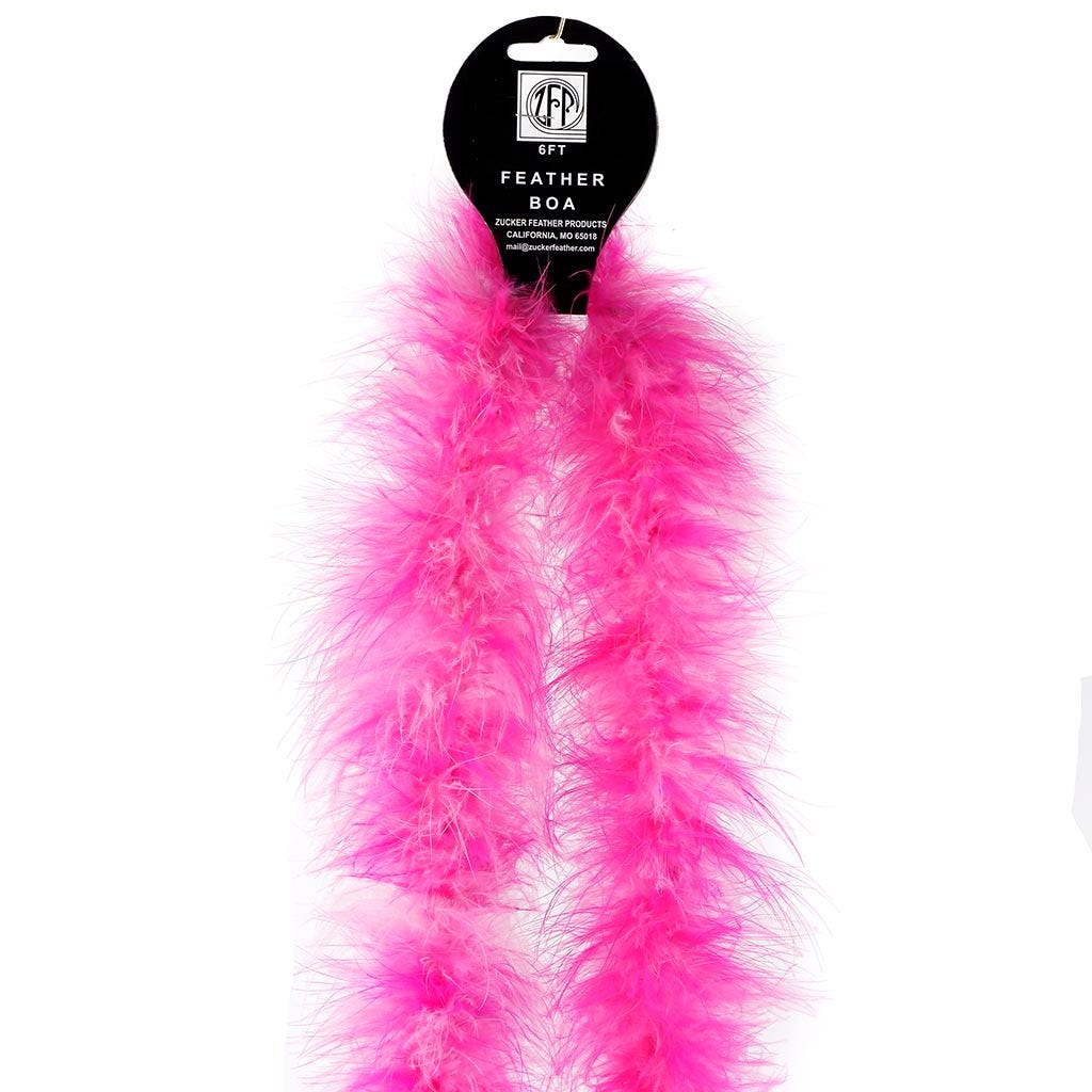 Marabou Feather Boa - Mediumweight - Pinks Mix - Marabou Boa