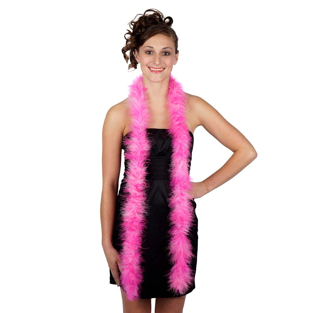 Marabou Feather Boa - Mediumweight - Pinks Mix - Marabou Boa