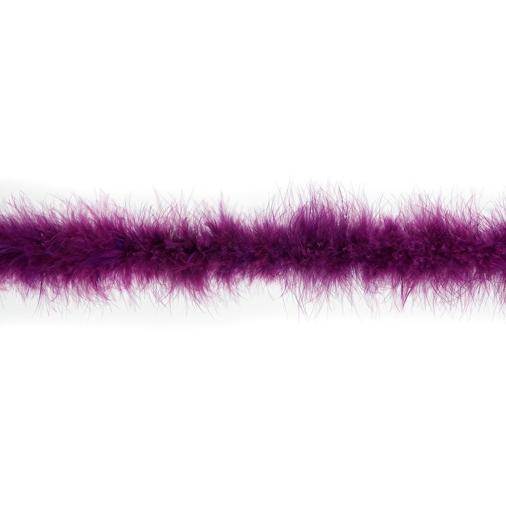 Marabou Feather Boa - Mediumweight - Purple - Marabou Boa