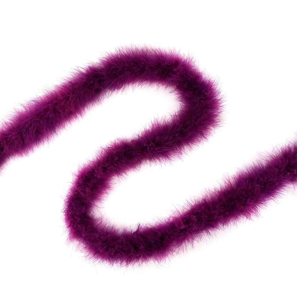 Marabou Feather Boa - Mediumweight - Purple - Marabou Boa