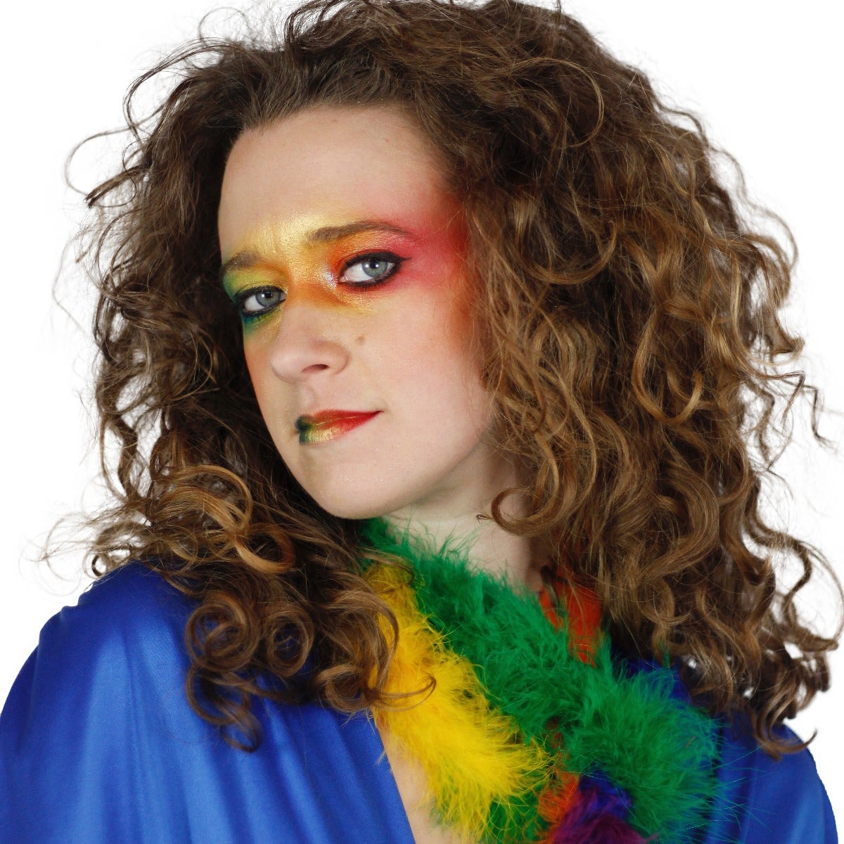 Marabou Feather Boa - Mediumweight - Rainbow Sectional - Marabou Boa