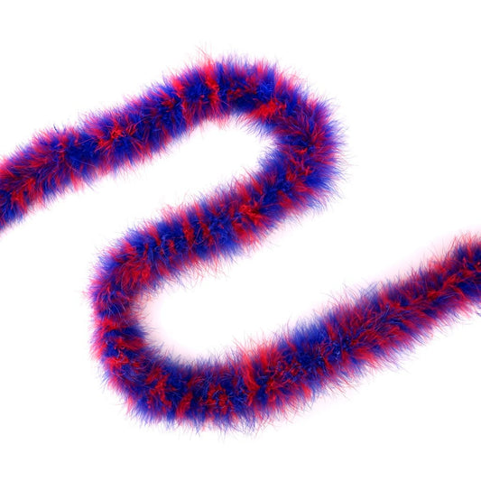 Marabou Feather Boa - Mediumweight - Red/Regal - Marabou Boa