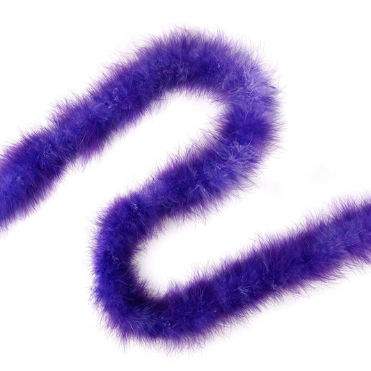 Marabou Feather Boa - Mediumweight - Tipped - Violet/Regal - Marabou Boa